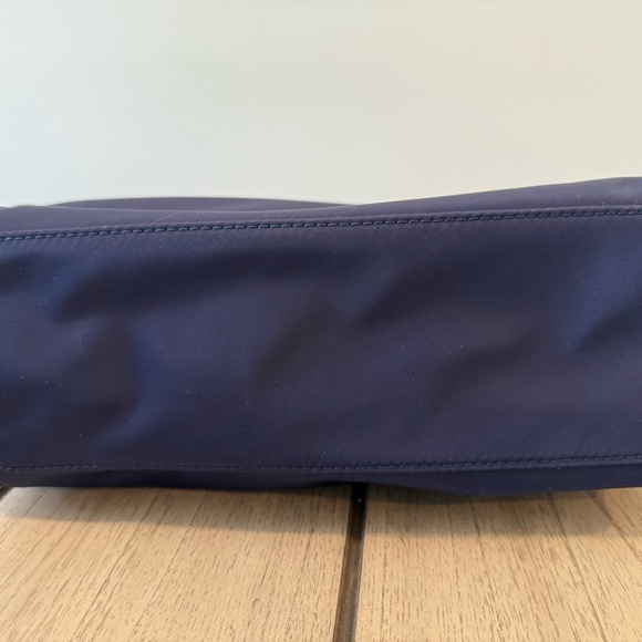 Kate Spade New York Navy Nylon Crossbody Satchel Bag with Strap - Picture 4 of 9
